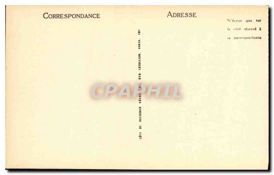 CPA Carthage Necropole Punique et la Colline de Sainte Louis — Rückseite