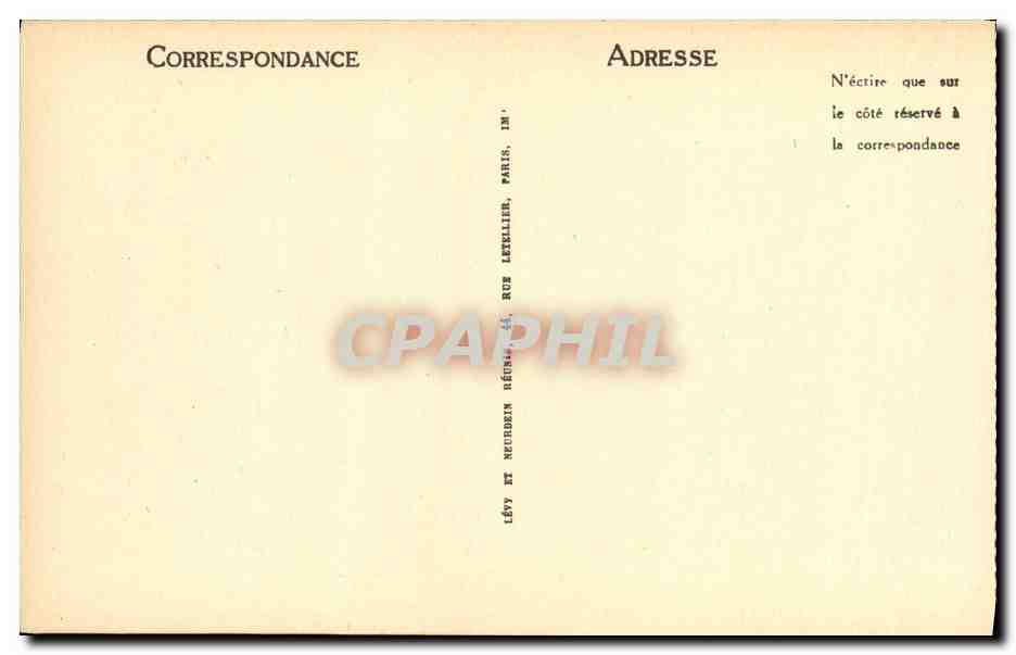 CPA Carthage Les Anciens Ports de Byrsa — Rückseite