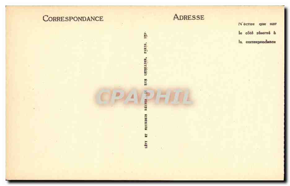CPA Carthage Damous el Karita Rotonde souterraine — Rückseite