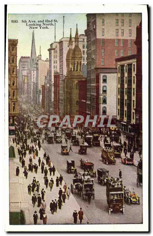 CPA Future New York The City of Skyscrapers — Rückseite