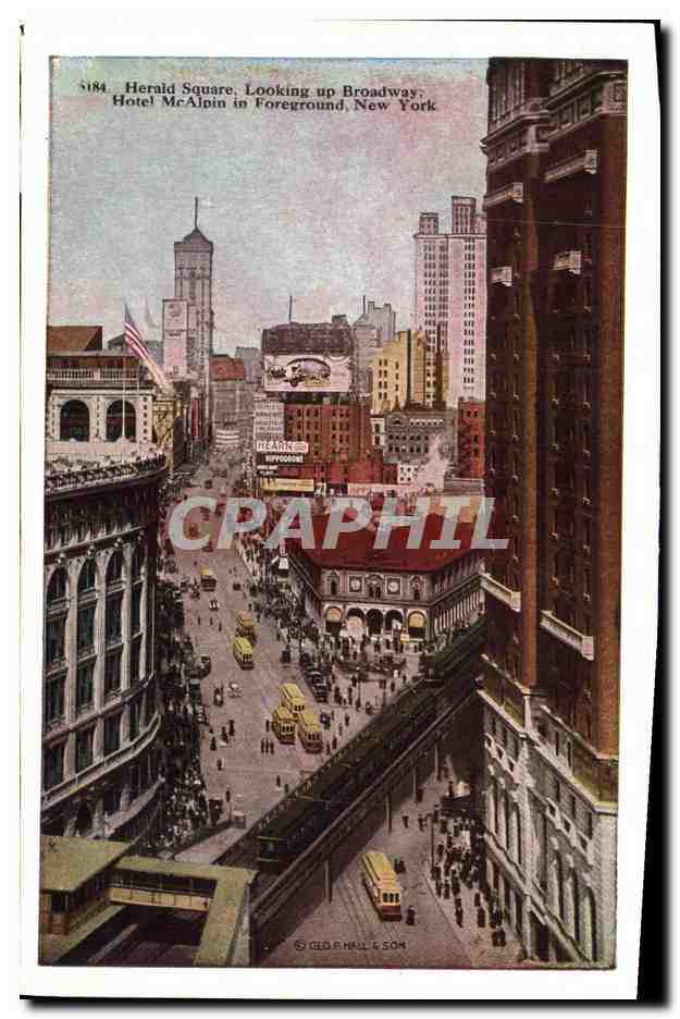 CPA The Worid s Highest Towers New York City  — Rückseite