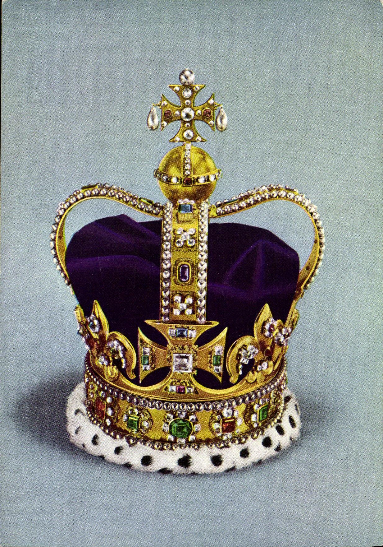 CPM St Edward s Crown Made for King Charles II London