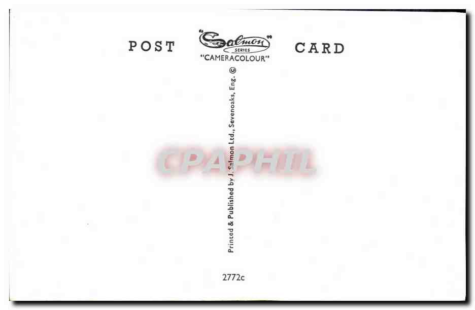 New Court, St John's College, Cambridge — éditeur Salmon, série Cameracolour, n° 2772c — Reverso
