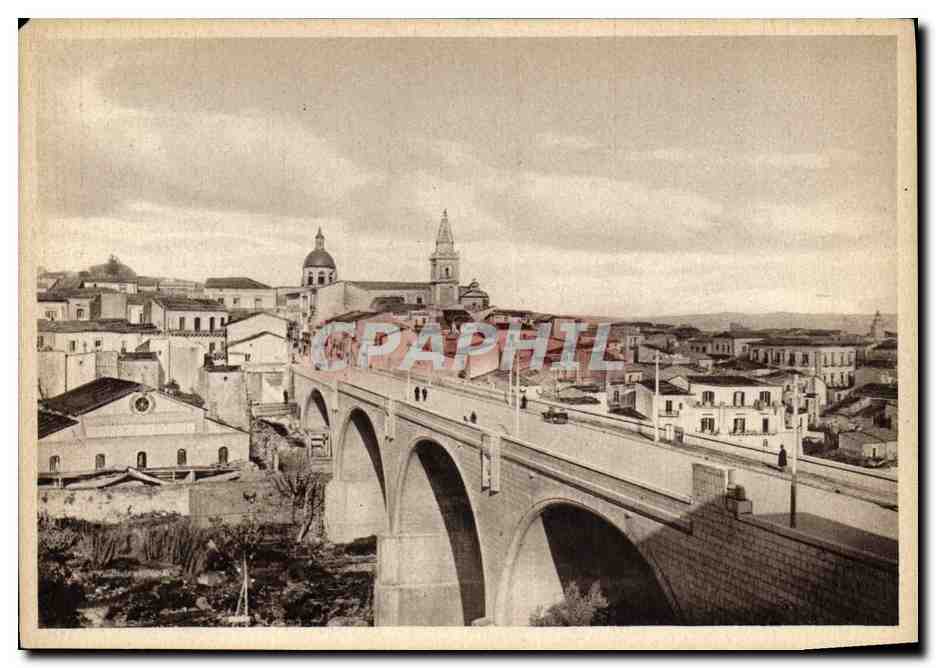 CPA Ragusa Panorama Nuovo Ponte Del Littorio
