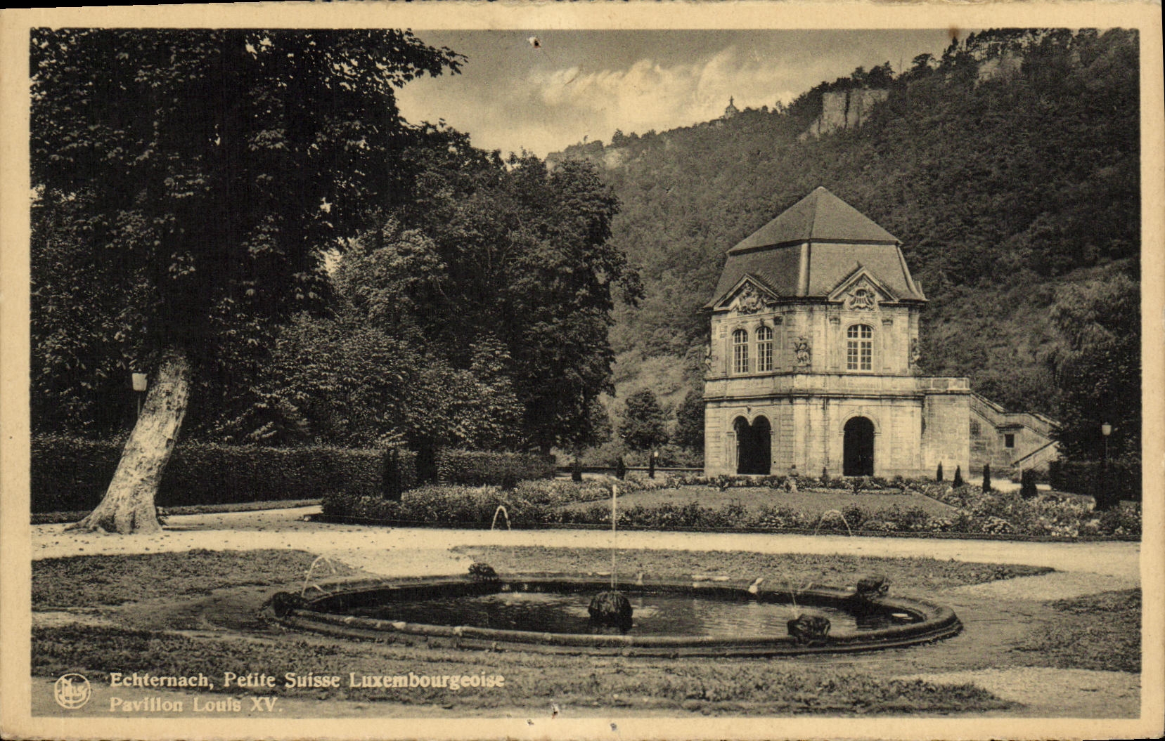 CPA Echternach Pelite Suisse Luxembourgeoise Pavillon Louis XIV