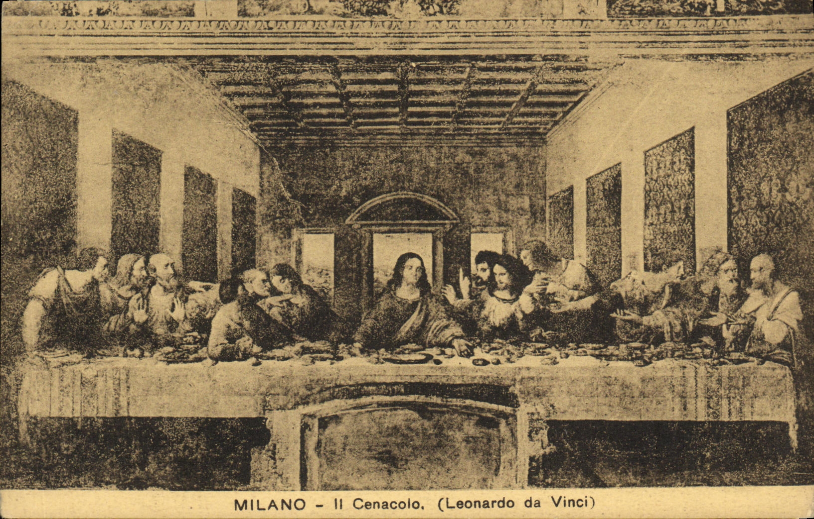 CPA Milano Il Cenacolo Leonardo da Vinci