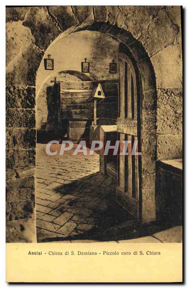 CPA Assisi Chiesa Damiano Piccolo Coro di S Chiara
