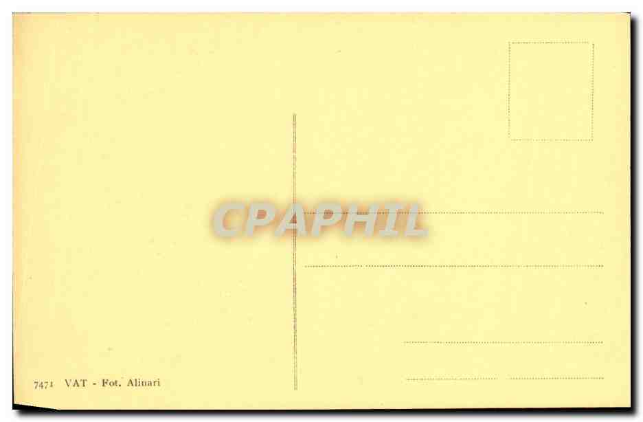 CPA Francesco Assisi La Vergine col Figlio S Michele S Francosco Chiesa — Verso
