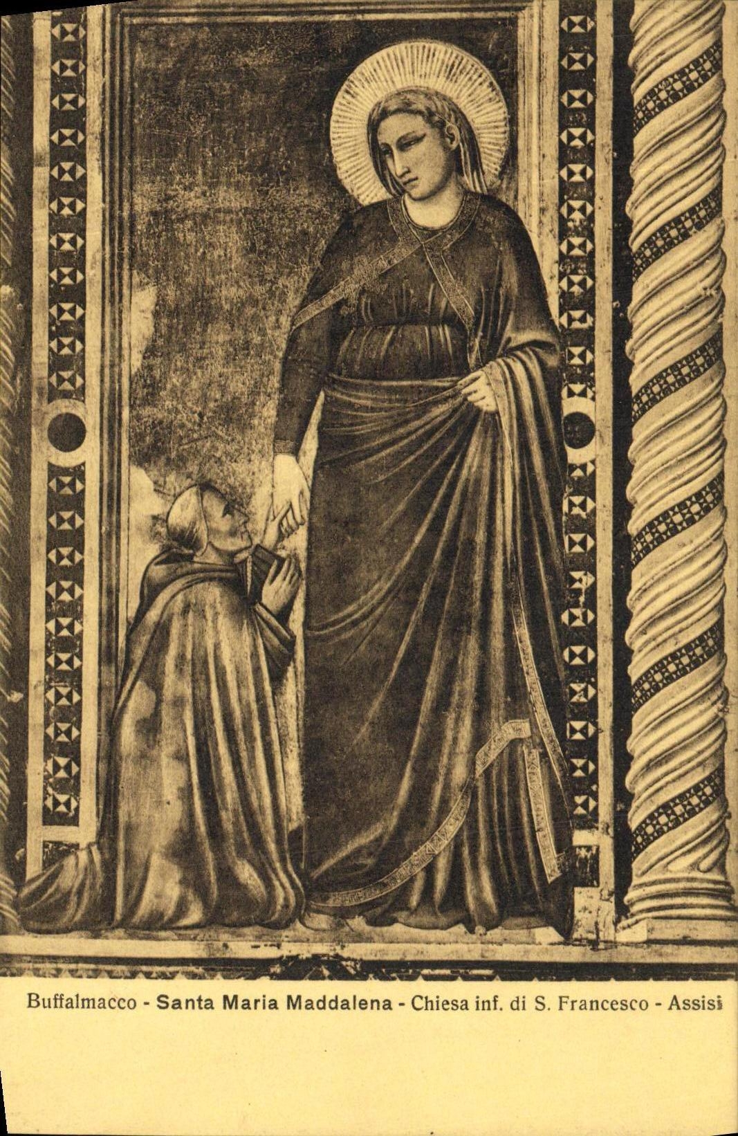 CPA Francesco Assisi Buffalmacco Santa Maria Maddalena Chiesa inf
