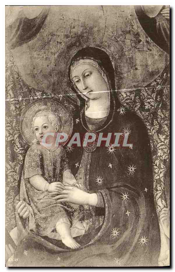 CPA La Vergine col Figlio Siena