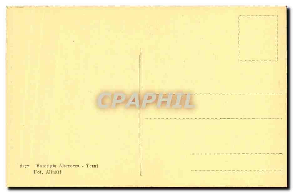 CPA Assisi Cimabue Francesco Chiesa Inferiore — Verso