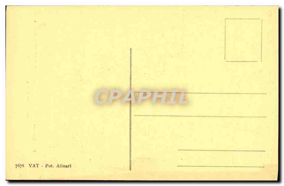 CPA Assisi Pier Antonio da Foligro MQuttro Dottori Della Chiesa — Verso