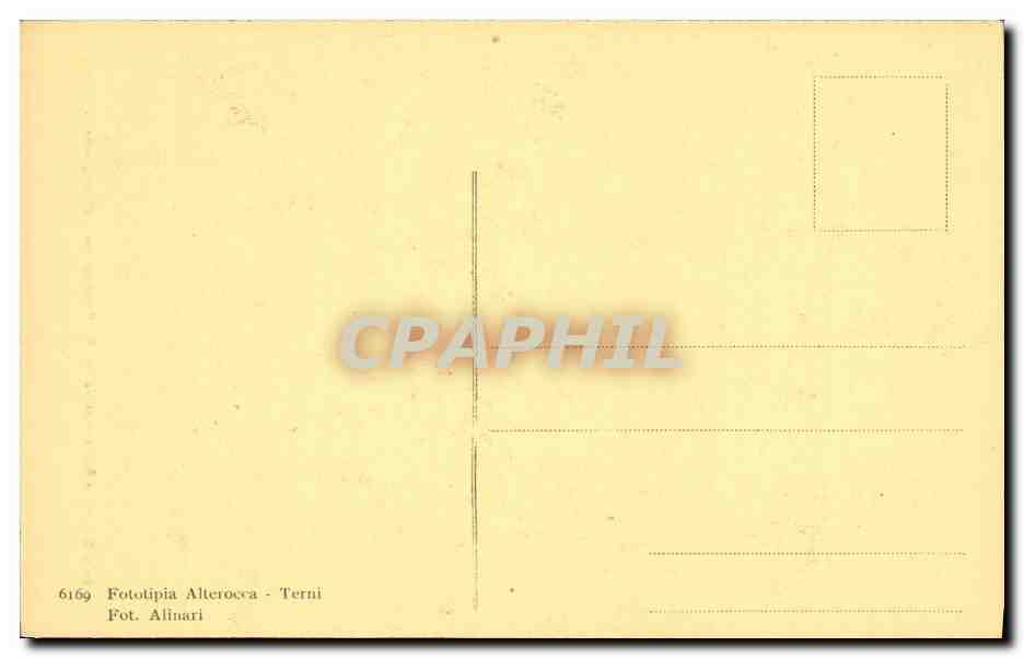 CPA Francesco Assisi Sogno emblematico di S Francesco Chiesa Sup — Rückseite