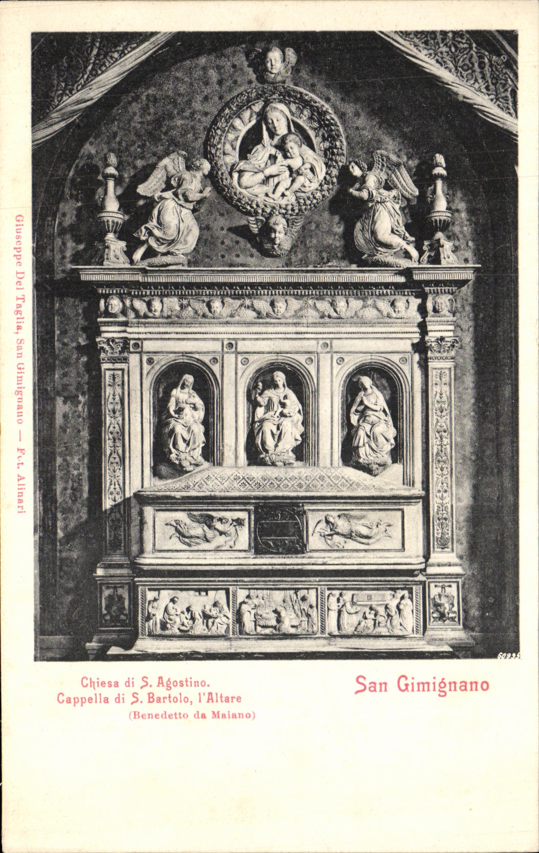 CPA San Gimignano Chiesa di s Agostino
