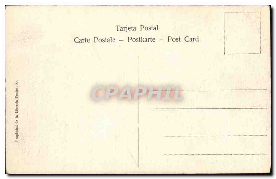 CPA Calle Fifty ninth Street Merida — Rückseite