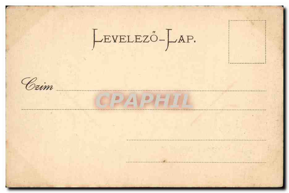 CPA Udvozlet Gruss aus Orsova Orsovarol Roumanie — Rückseite
