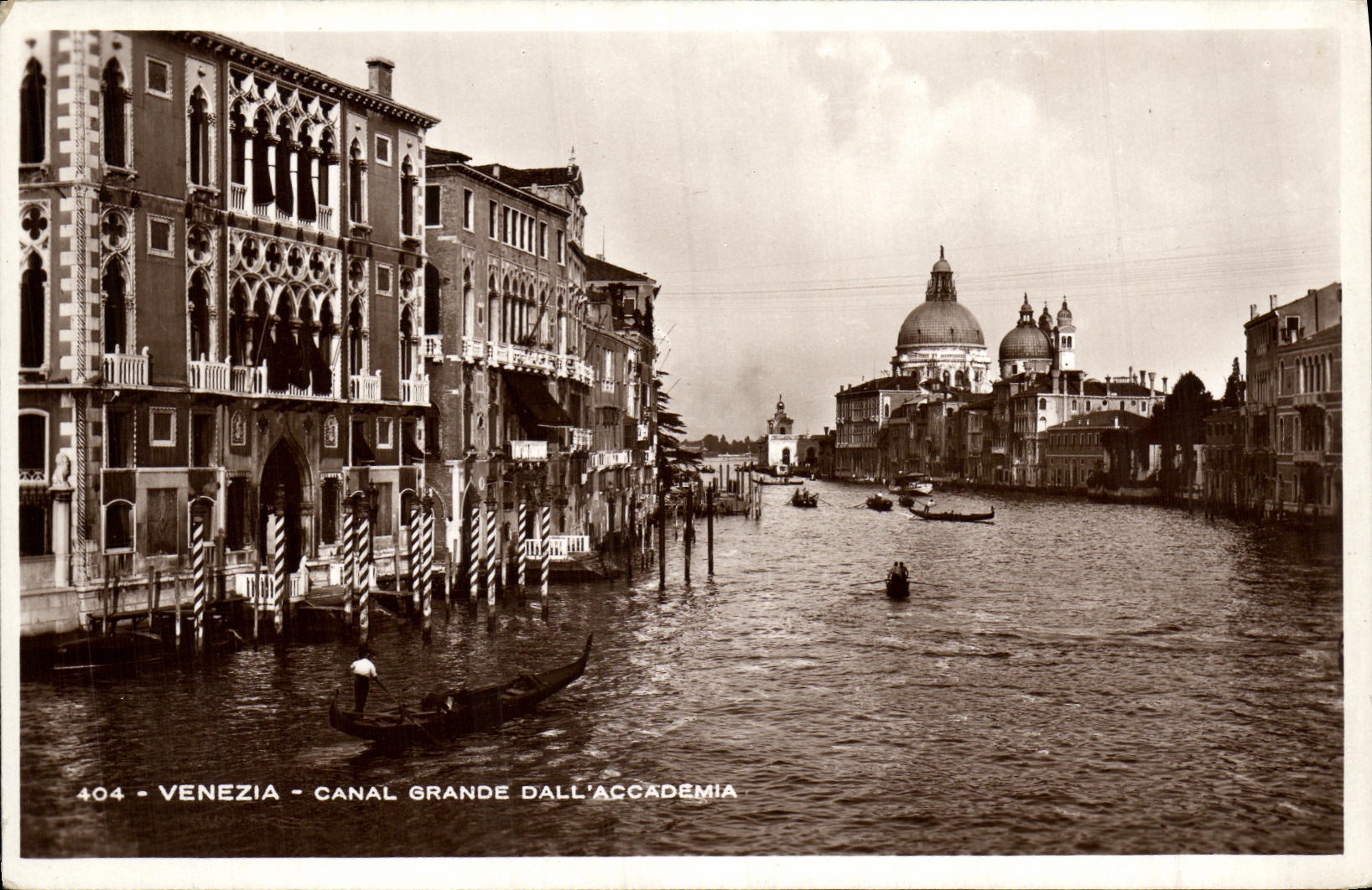 CPA Venezia Canal Grande Dall Accademia