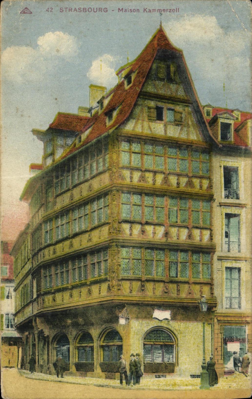 CPA Strassburg Maison Kammerzell