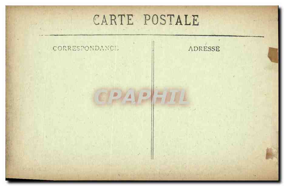 CPA Reims Boulevard St Marceaux Militaria — Verso