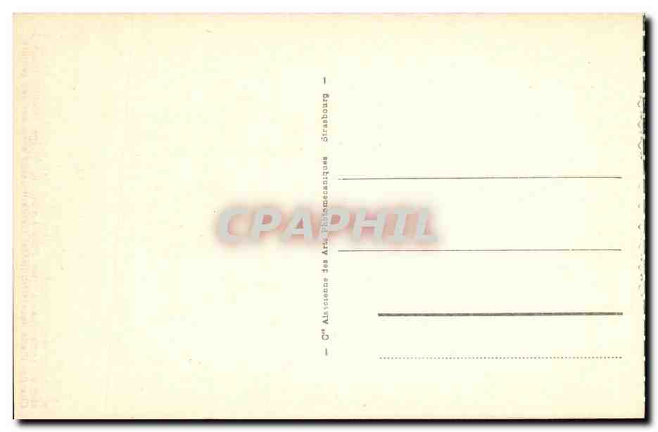 CPA St Nectaire Saint Baudime Buste du Represente un Pretre auvergnat — Verso
