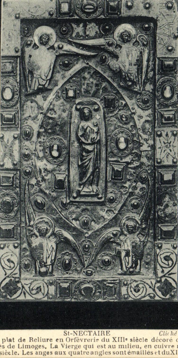 Saint-Nectaire — Goldschmiedekunst Reliquiar aus dem 13. Jahrhundert — Verlag Cliché de Limoges