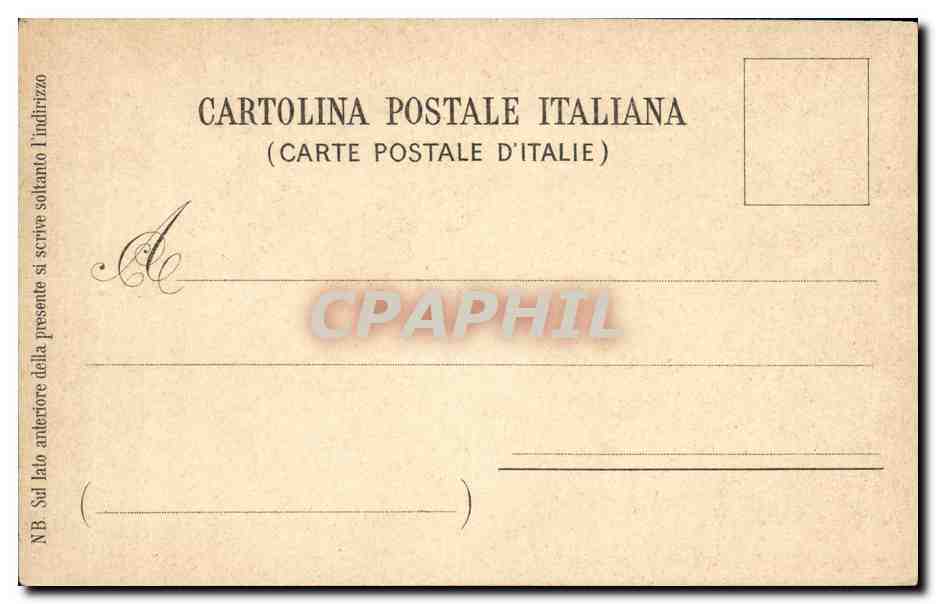 CPA Souvernir Des Catacombes De Ste Calliste Roma — Rückseite