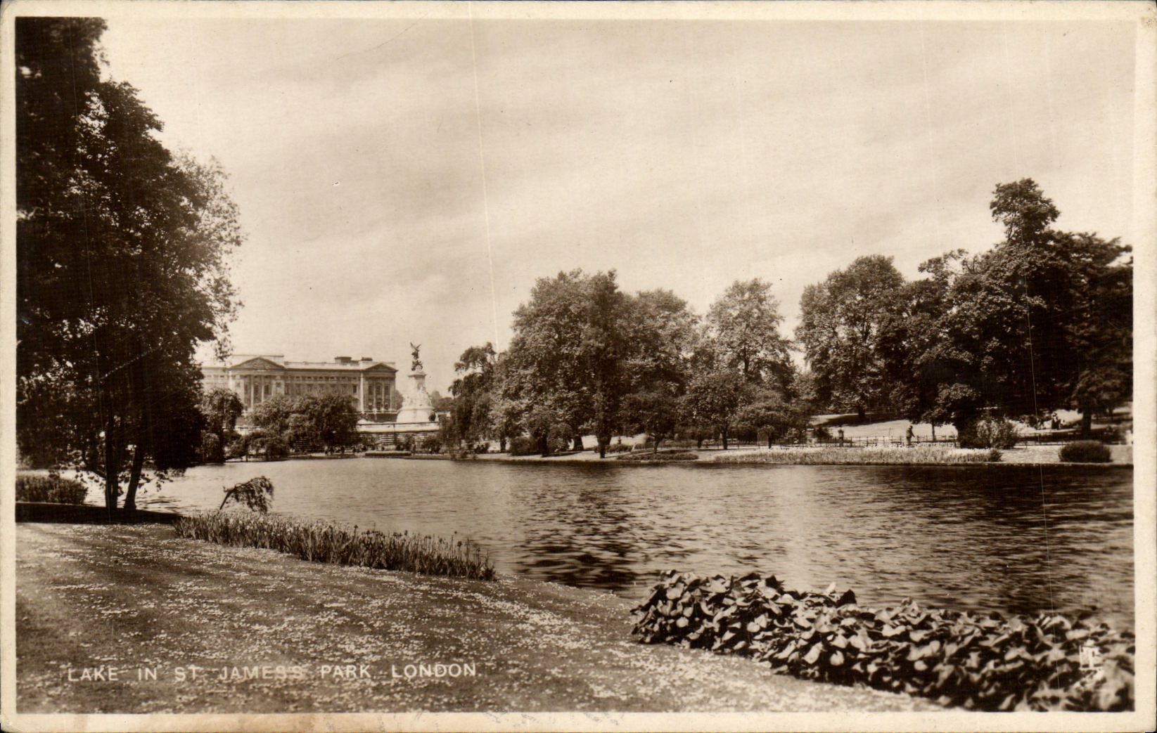 CPA Lake in St James Park London