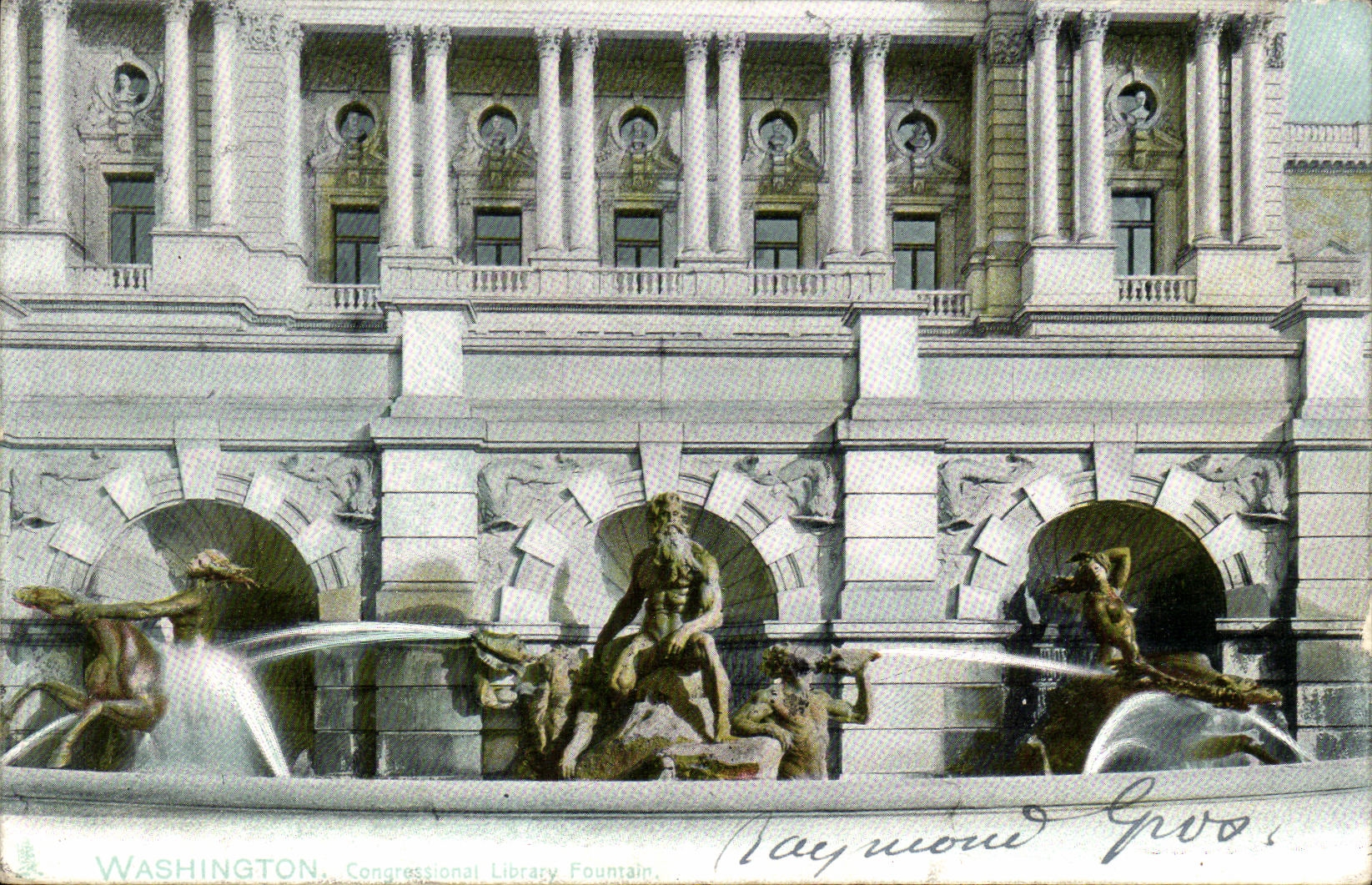 CPA Washington Congressional library fountain