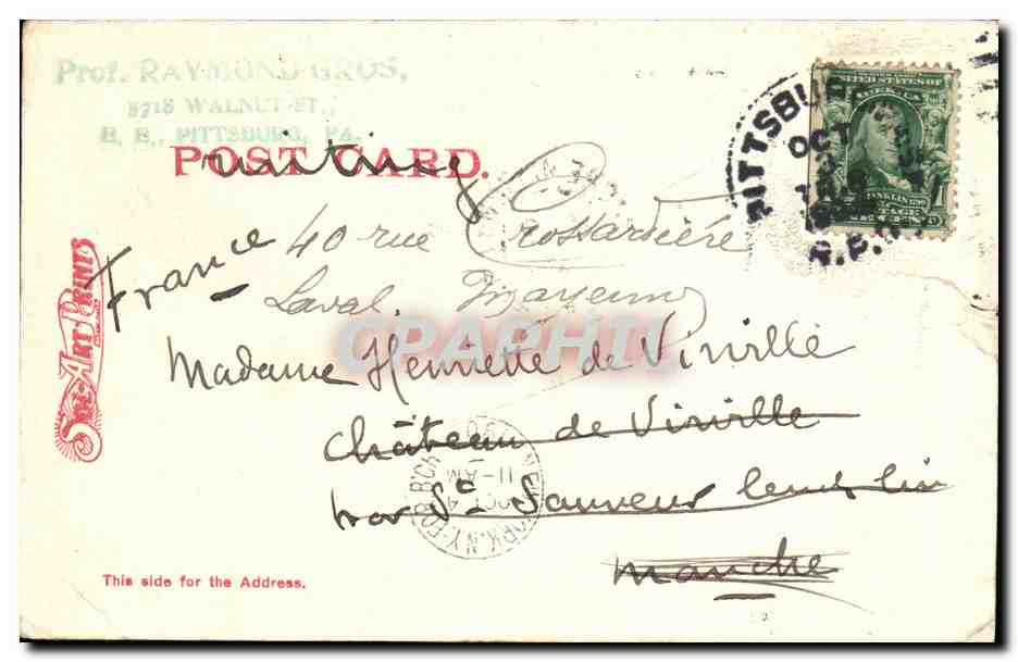 CPA Louisiana Purchase Exposition St Louis — Back