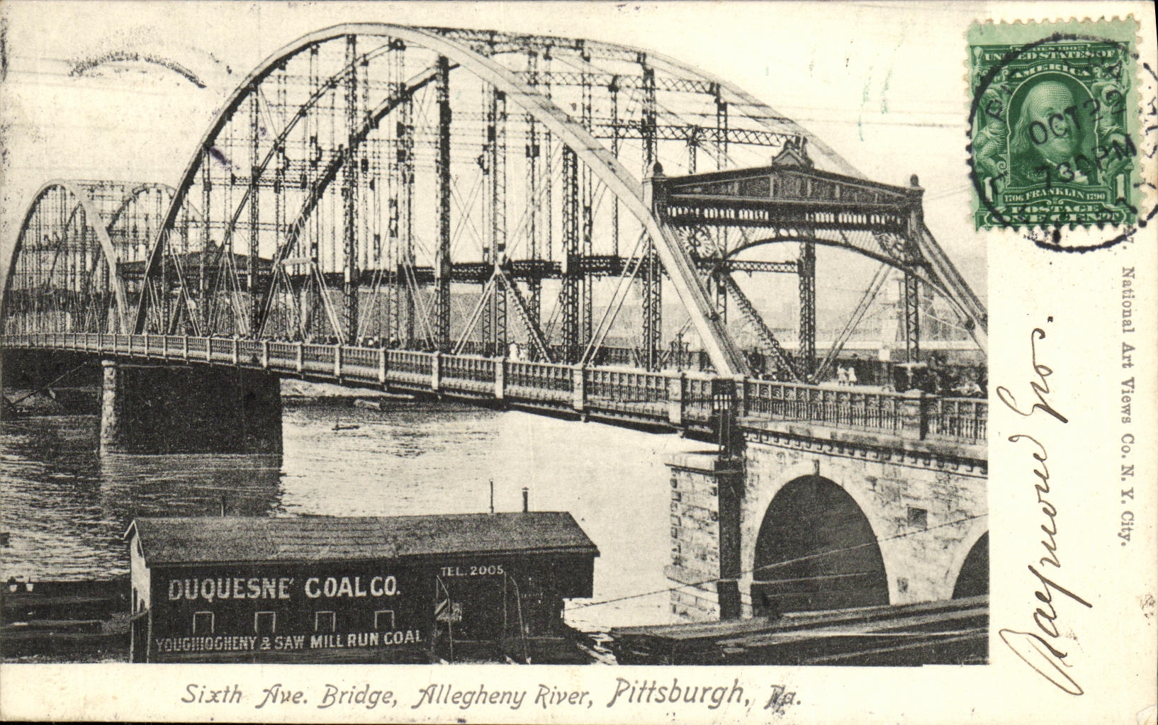 CPA Pittsburgh Sixth Ave Bridge Allegheny River Duquesne Coalco
