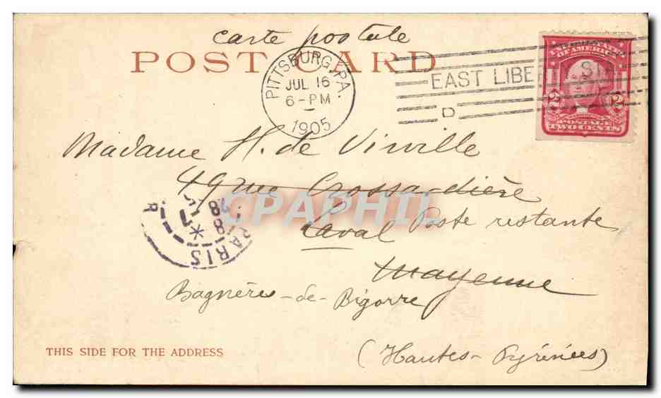 CPA Westinghouse Works Wilmerding  — Back