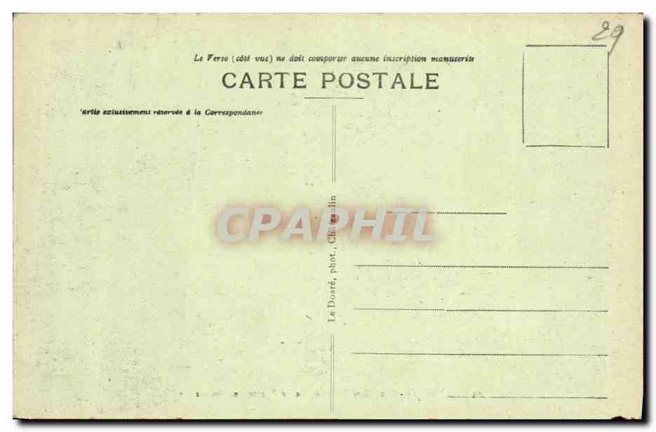 Morgat - Les Aiguilles vues de la Grotte des Normands — éditeur Le Doré, n° 315 — Verso