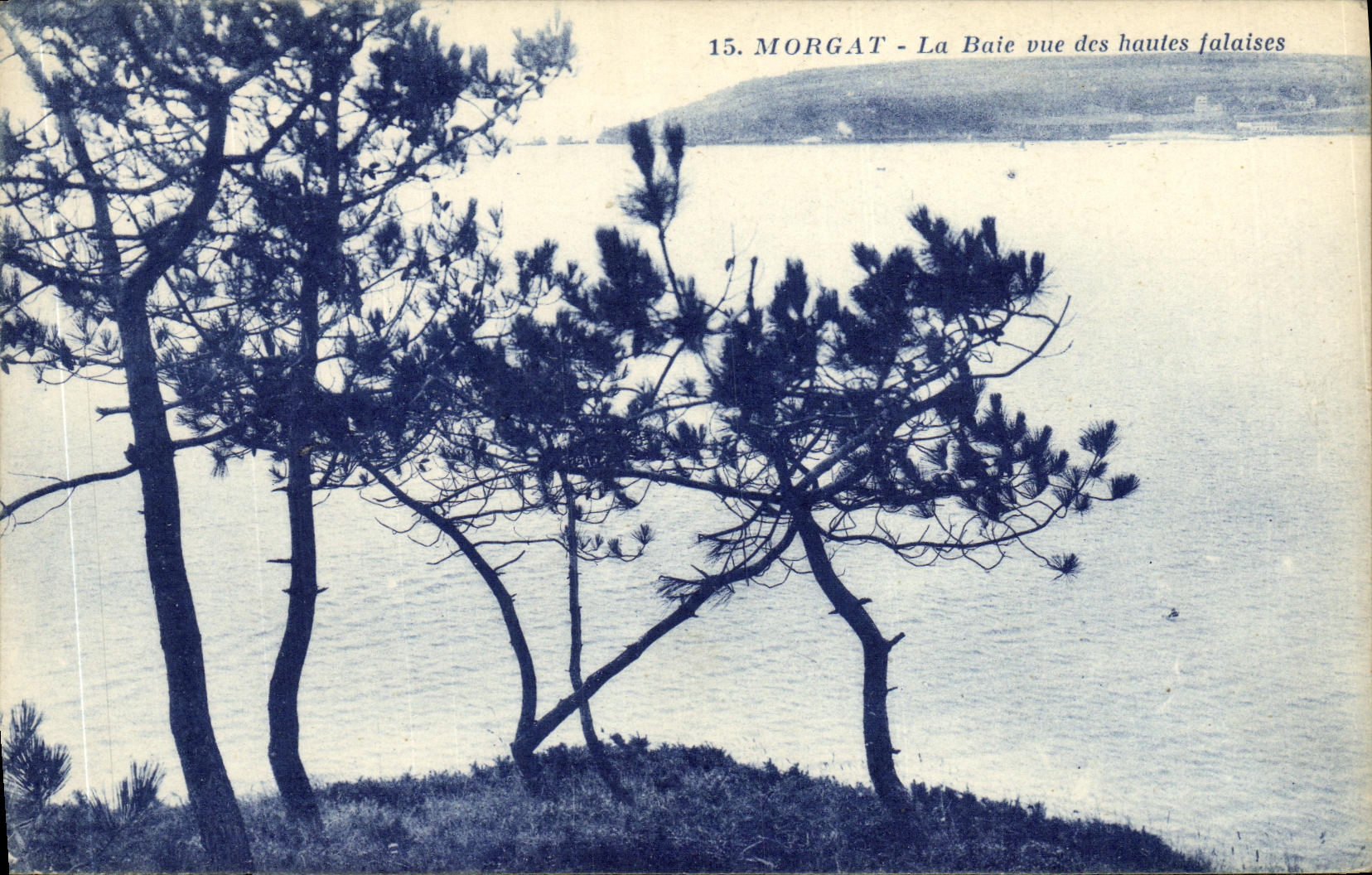 Morgat - La Baie vue des hautes falaises — J. Nozaïs, éditeur, n°15