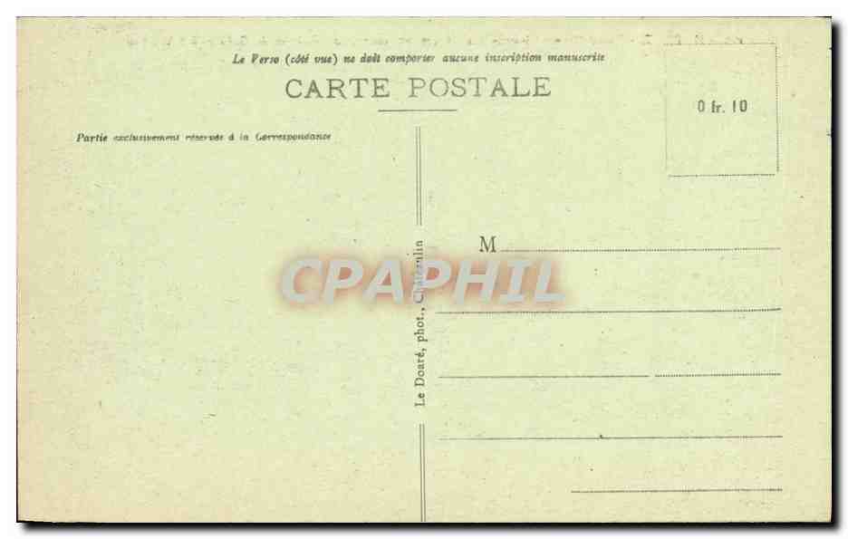 Morgat - Castel Dinn - Château des Géants, par corruption Château de Dinant (à 6 kil. 500) — Verso