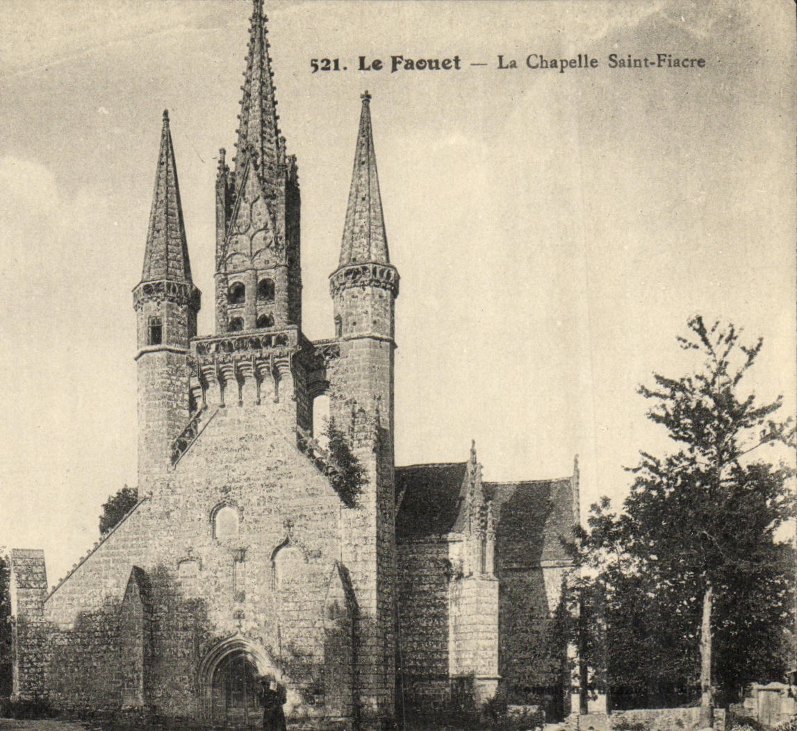 CPA Le Faouet la Chapelle Saint Fiacre