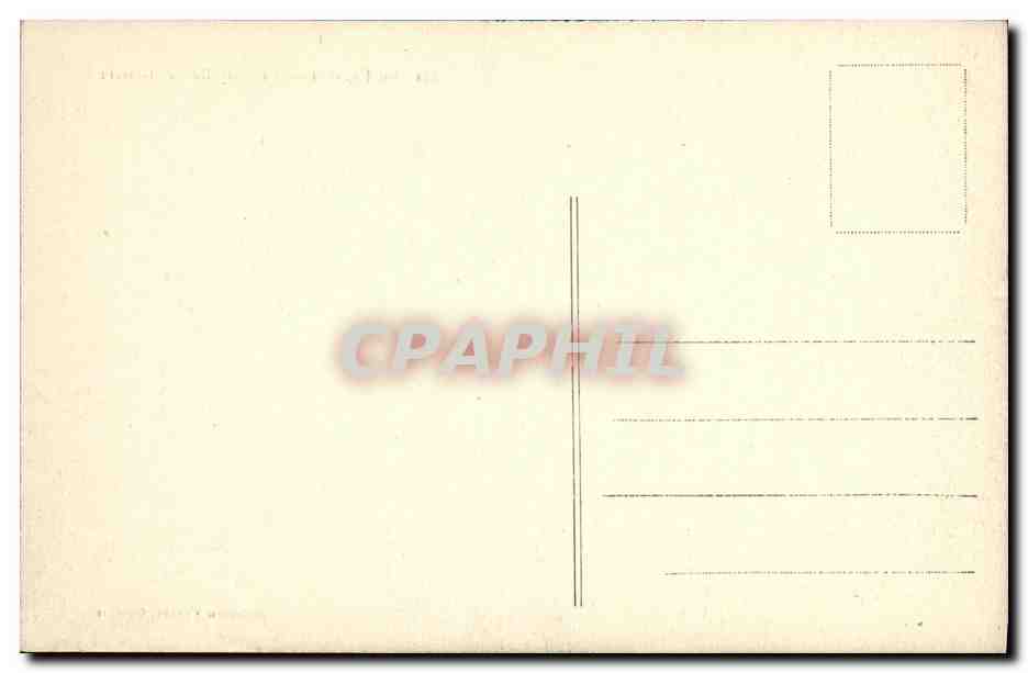 CPA Le Faouet la Chapelle Saint Fiacre — Rückseite