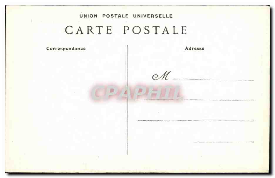 CPA Le Folgoet L Eglise cote meridional — Rückseite
