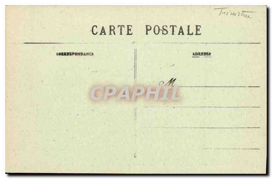 CPA Le Folgoet Vue Interieure de I Eglise Le jube et la chaire a precher — Rückseite