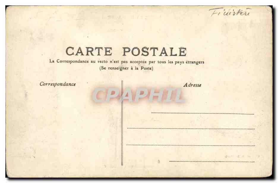 CPA Le Folgoet Le Jube Vu du Cheur — Rückseite