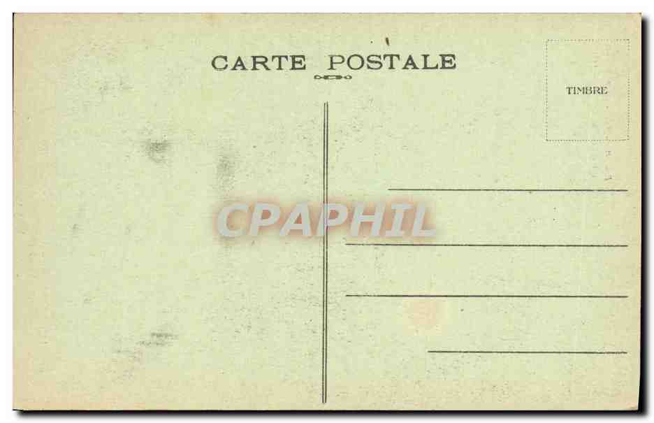 CPA Clocher de la Chapelle St Herbot — Rückseite