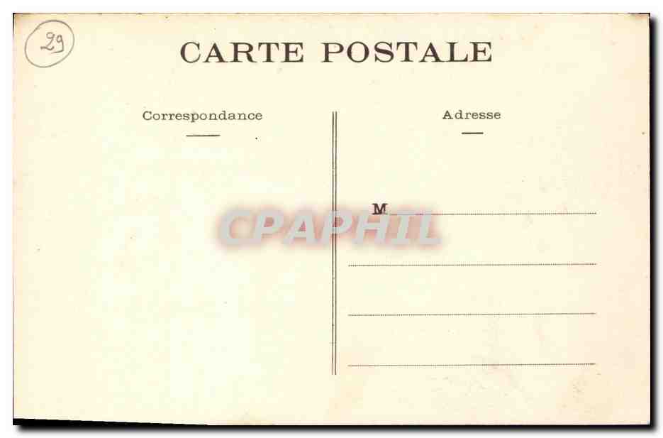 CPA Lampaul Guimiliau Le baptiste — Rückseite