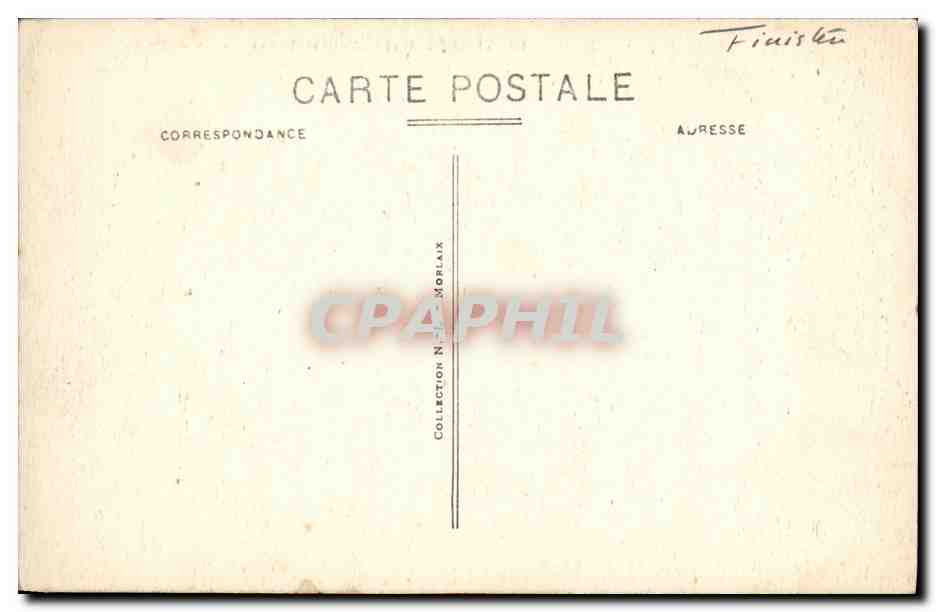 CPA St Thegonnec Finistere Les Stalles du choeur — Rückseite