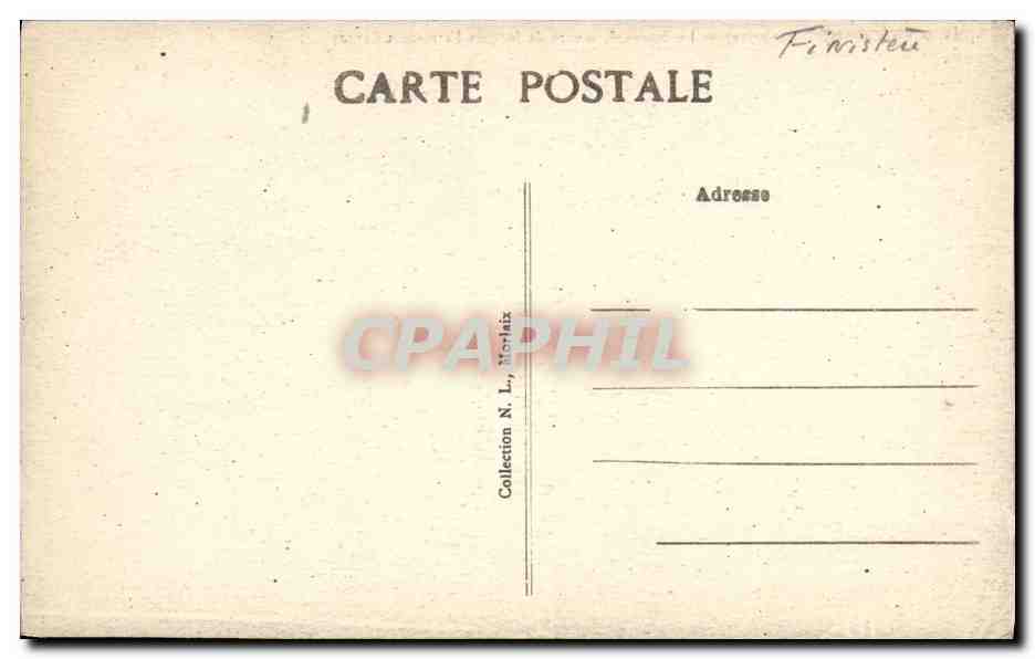 CPA St Thegonnec Finistere Le Sepnlers Jacques Lespaignol — Rückseite