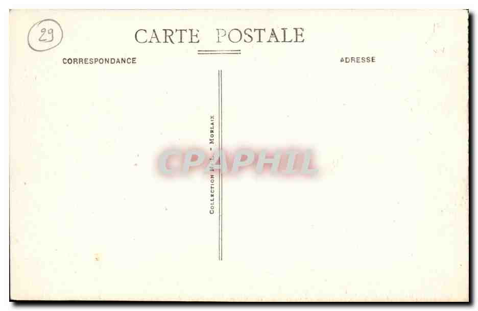 CPA Saint Thegonnec Finistere Le calvaire — Rückseite