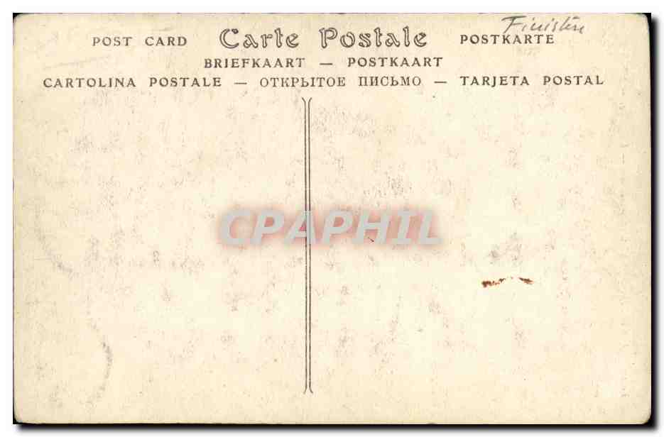 CPA Saint Thegonnec Finistere L eglise — Rückseite