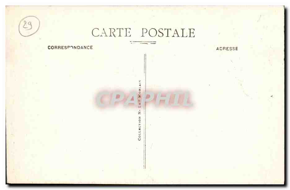 CPA Saint Thegonnec Finistere Chaire a precher de l eglise — Rückseite