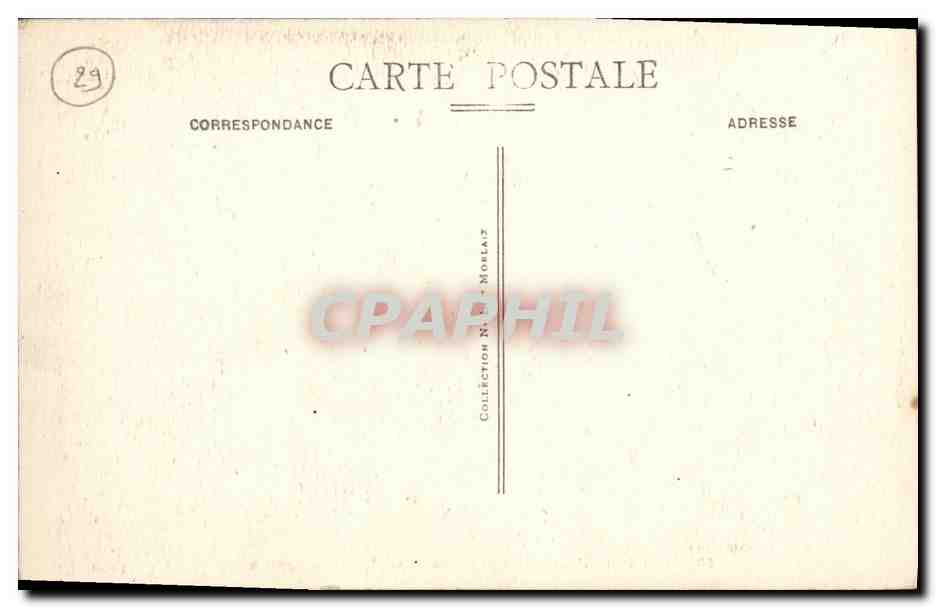 CPA Saint Thegonnec Finistere Retable de l autel du rosaire — Rückseite