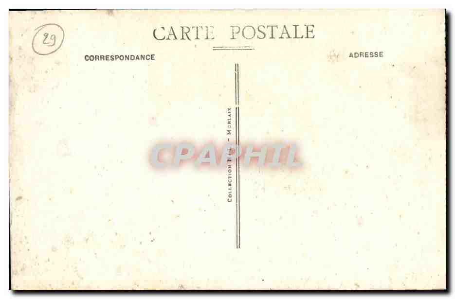 CPA St Thegonnec Finistere le Calvaire Details — Rückseite