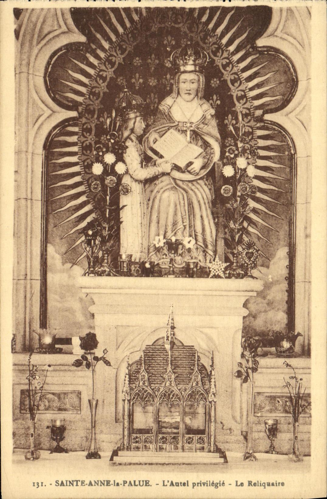 Sainte-Anne-la-Palud - L'Autel privilégié - Le Reliquaire