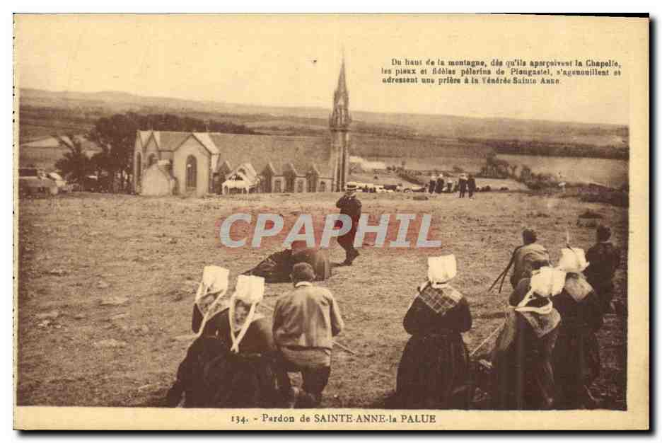CPA Pardon de Sainte Anne la Palue Folklore